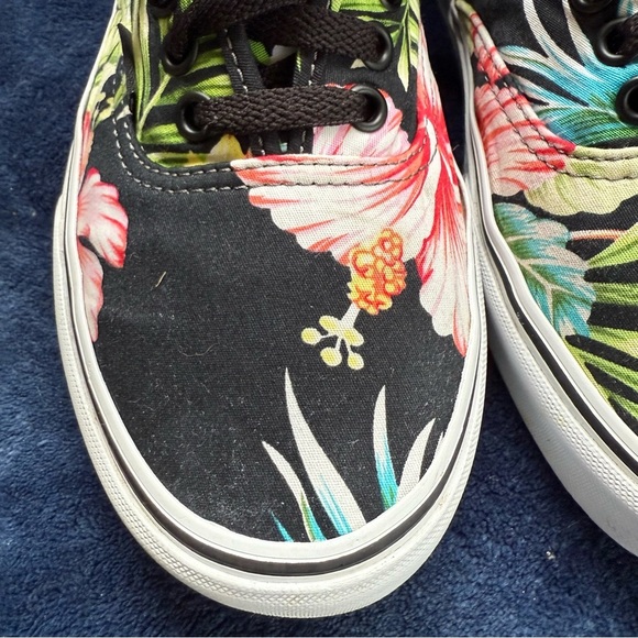 Vans Atwood Hawaiian Tropical Floral Canvas Sneakers Unisex Size 10W 8.5M Shoes - Picture 4 of 8